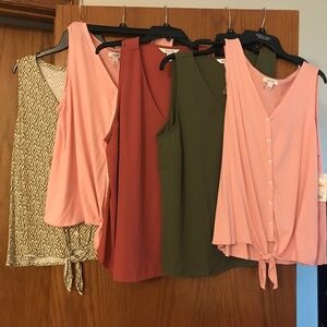Nine West summer tops lotv5 l Xl new with tags